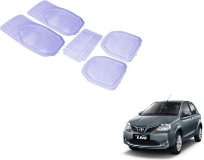 MOCKHE PVC (Polyvinyl Chloride) Standard Mat For  Toyota Etios Liva(Clear)