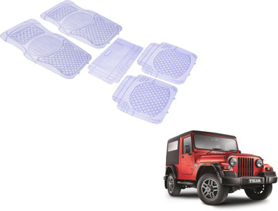 MOCKHE PVC (Polyvinyl Chloride) Standard Mat For  Mahindra Thar(Clear)