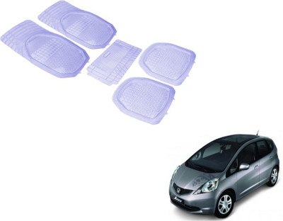 Auto Hub PVC (Polyvinyl Chloride) Standard Mat For  Honda Jazz(Clear)