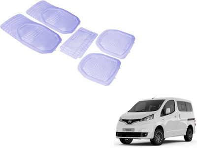 Auto Hub PVC (Polyvinyl Chloride) Standard Mat For  Nissan Evalia(Clear)