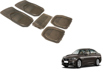 Auto Hub PVC (Polyvinyl Chloride) Standard Mat For  BMW 5 Series(Grey)
