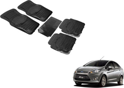 MOCKHE PVC (Polyvinyl Chloride) Standard Mat For  Ford Fiesta(Black)