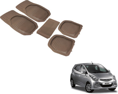 MOCKHE PVC (Polyvinyl Chloride) Standard Mat For  Hyundai Eon(Beige)