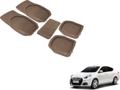 MOCKHE PVC (Polyvinyl Chloride) Standard Mat For  Renault Scala(Beige)