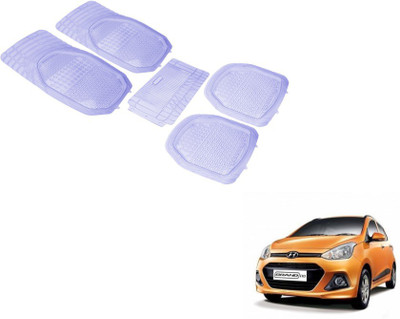 Auto Hub PVC (Polyvinyl Chloride) Standard Mat For  Hyundai Grand i10(Clear)