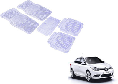 MOCKHE PVC (Polyvinyl Chloride) Standard Mat For  Renault Fluence(Clear)
