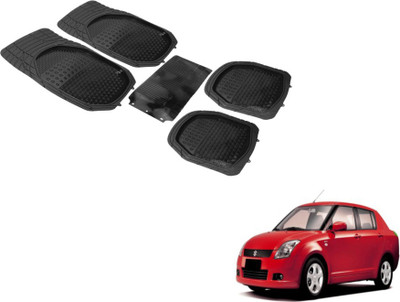Auto Hub PVC (Polyvinyl Chloride) Standard Mat For  Maruti Suzuki Swift Dzire(Black)