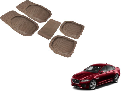 Auto Hub PVC (Polyvinyl Chloride) Standard Mat For  Jaguar XF(Beige)