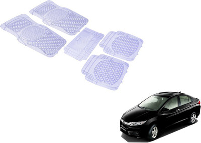 MOCKHE PVC (Polyvinyl Chloride) Standard Mat For  Honda City(Clear)