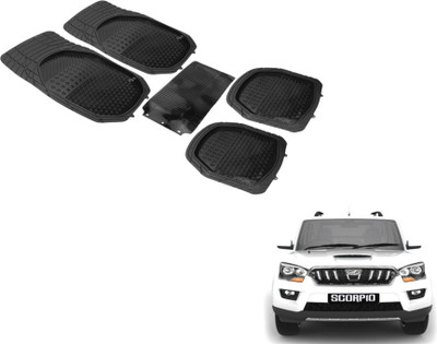 MOCKHE PVC (Polyvinyl Chloride) Standard Mat For  Mahindra New Scorpio(Black)