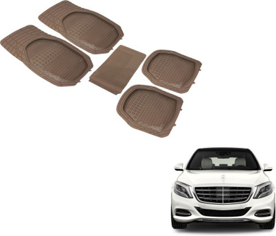 Auto Hub PVC (Polyvinyl Chloride) Standard Mat For  Mercedes Benz S-Class(Beige)