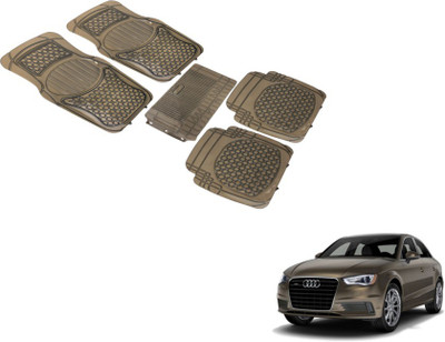 MOCKHE PVC (Polyvinyl Chloride) Standard Mat For  Audi A3(Grey)
