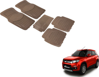MOCKHE PVC (Polyvinyl Chloride) Standard Mat For  Maruti Suzuki Vitara Brezza(Beige)