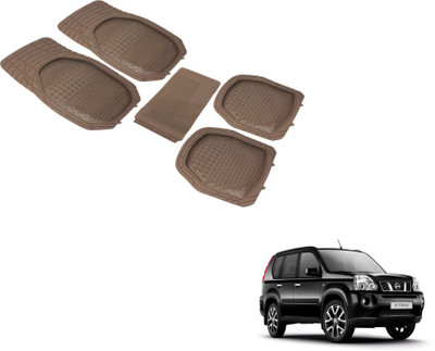 Auto Hub PVC (Polyvinyl Chloride) Standard Mat For  Nissan X-Trail(Beige)