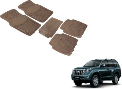 MOCKHE PVC (Polyvinyl Chloride) Standard Mat For  Toyota Land Cruiser Prado(Beige)