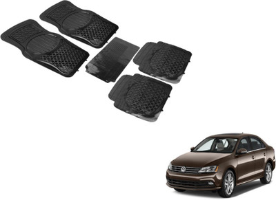 MOCKHE PVC (Polyvinyl Chloride) Standard Mat For  Volkswagen Jetta(Black)