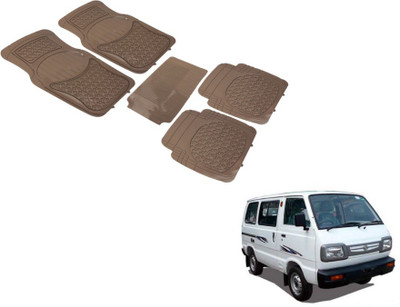 MOCKHE PVC (Polyvinyl Chloride) Standard Mat For  Maruti Suzuki Omni(Beige)