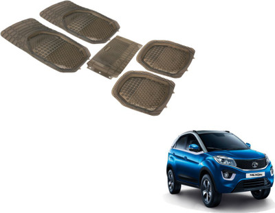 Auto Hub PVC (Polyvinyl Chloride) Standard Mat For  Tata NA(Grey)