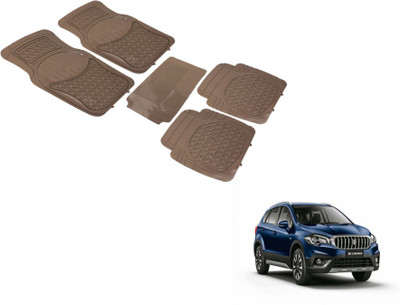 MOCKHE PVC (Polyvinyl Chloride) Standard Mat For  Maruti Suzuki S-Cross(Beige)