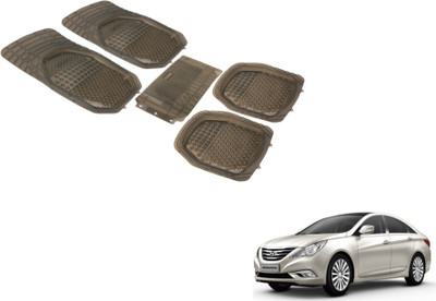 Auto Hub PVC (Polyvinyl Chloride) Standard Mat For  Hyundai Sonata Embera(Grey)