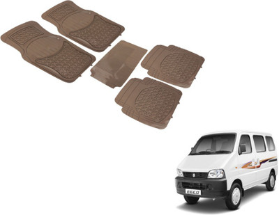 MOCKHE PVC (Polyvinyl Chloride) Standard Mat For  Maruti Suzuki Eeco(Beige)