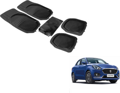 MOCKHE PVC (Polyvinyl Chloride) Standard Mat For  Maruti Suzuki New Dzire(Black)