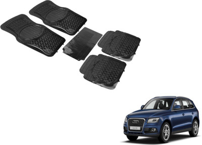MOCKHE PVC (Polyvinyl Chloride) Standard Mat For  Audi Q5(Black)