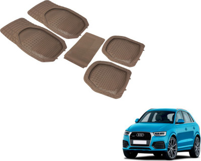 MOCKHE PVC (Polyvinyl Chloride) Standard Mat For  Audi Q3(Beige)