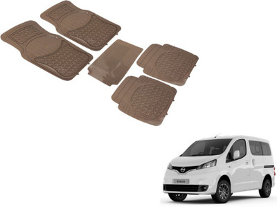 MOCKHE PVC (Polyvinyl Chloride) Standard Mat For  Nissan Evalia(Beige)