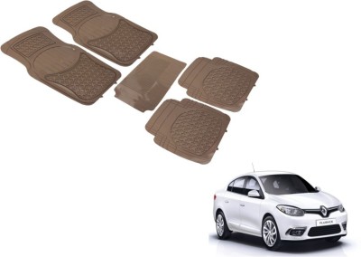 MOCKHE PVC (Polyvinyl Chloride) Standard Mat For  Renault Fluence(Beige)