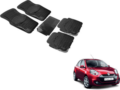 MOCKHE PVC (Polyvinyl Chloride) Standard Mat For  Renault Pulse(Black)