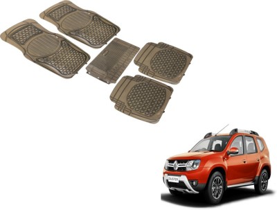 MOCKHE PVC (Polyvinyl Chloride) Standard Mat For  Renault Duster(Grey)