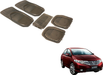 MOCKHE PVC (Polyvinyl Chloride) Standard Mat For  Honda Universal For Car(Grey)