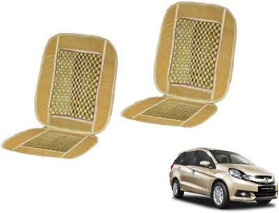 MOCKHE Cushion, Wooden Bead Seating Pad For  Honda Mobilio(Car Seats Beige)