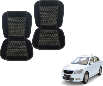 MOCKHE Cushion, Wooden Bead Seating Pad For  Skoda Laura(Car Seats Black)