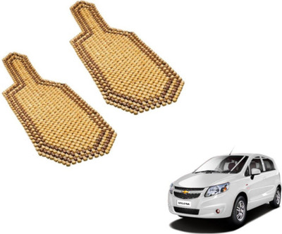 MOCKHE Wooden Bead Seating Pad For  Chevrolet Sail UVA(Car Seats Beige)