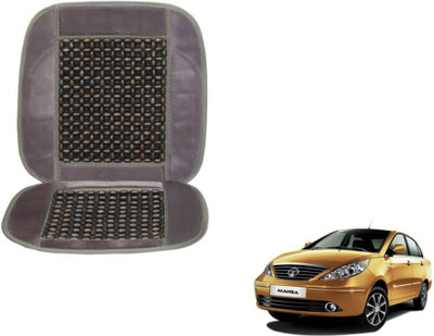 MOCKHE Cushion, Wooden Bead Seating Pad For  Tata Manza(Car Seats Grey)