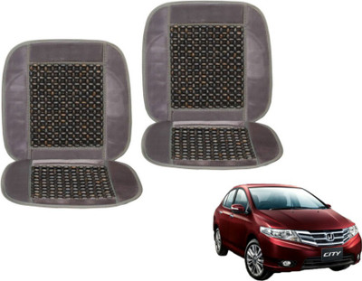 MOCKHE Cushion, Wooden Bead Seating Pad For  Honda City(Car Seats Grey)