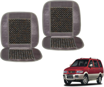 MOCKHE Cushion, Wooden Bead Seating Pad For  Chevrolet Tavera(Car Seats Grey)