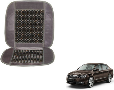 MOCKHE Cushion, Wooden Bead Seating Pad For  Skoda Superb(Car Seats Grey)