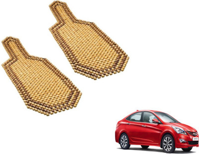 Auto Hub Wood Car Seat Cover For Hyundai Verna Fluidic(7 Seater)