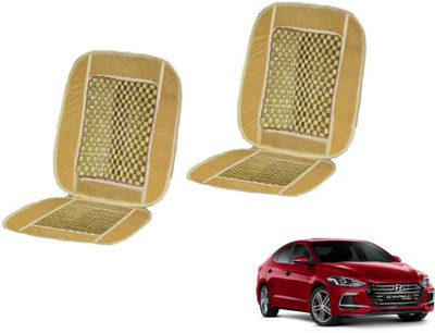 MOCKHE Cushion, Wooden Bead Seating Pad For  Hyundai Elantra(Car Seats Beige)
