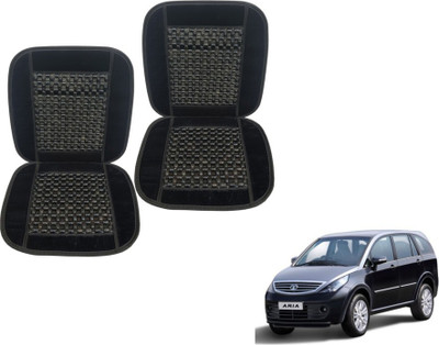 MOCKHE Cushion, Wooden Bead Seating Pad For  Tata Aria(Car Seats Black)