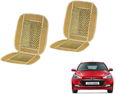 MOCKHE Cushion, Wooden Bead Seating Pad For  Hyundai Elite i20(Car Seats Beige)