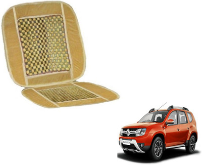 MOCKHE Cushion, Wooden Bead Seating Pad For  Renault Duster(Car Seats Beige)