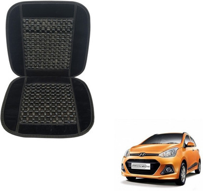 MOCKHE Cushion, Wooden Bead Seating Pad For  Hyundai Grand i10(Car Seats Black)