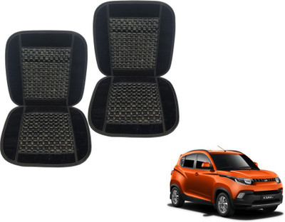 MOCKHE Cushion, Wooden Bead Seating Pad For  Mahindra KUV 100(Car Seats Black)