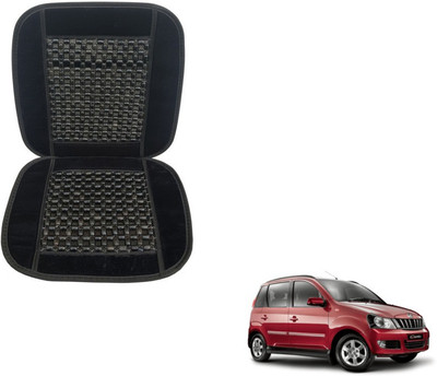 MOCKHE Cushion, Wooden Bead Seating Pad For  Mahindra Quanto(Car Seats Black)