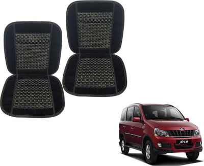 MOCKHE Cushion, Wooden Bead Seating Pad For  Mahindra(Car Seats Black)