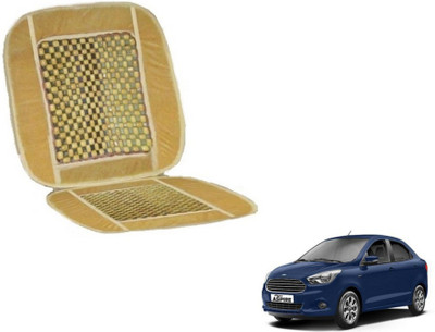 MOCKHE Cushion, Wooden Bead Seating Pad For  Ford Aspire(Car Seats Beige)